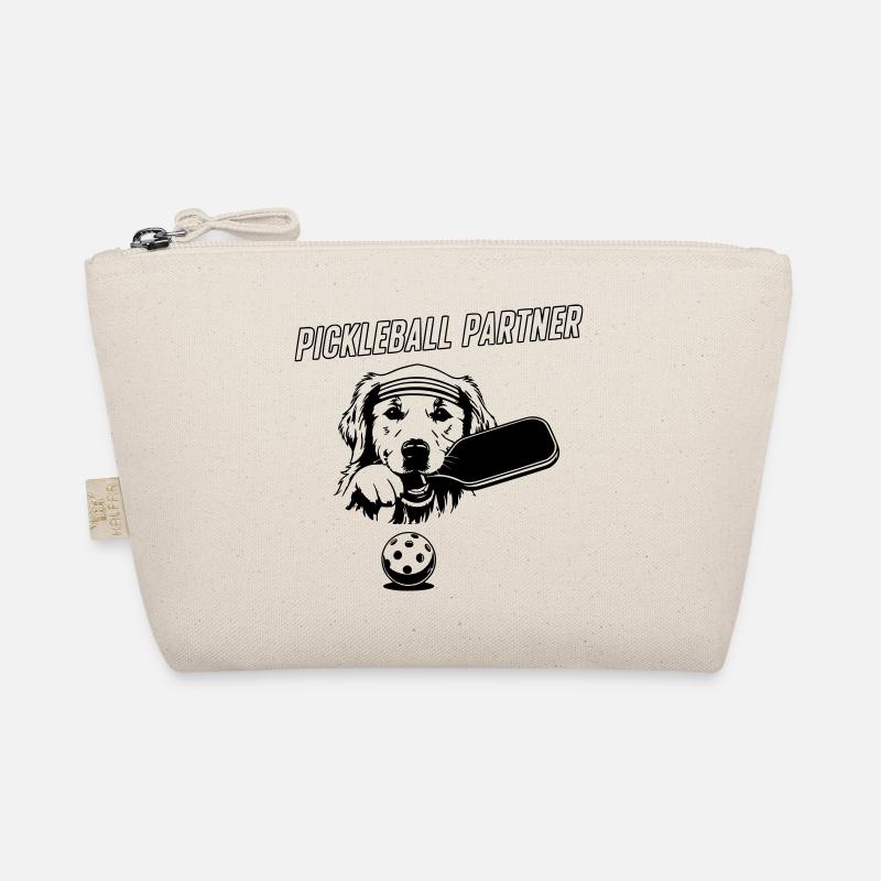  Süßer Pickleball Partner Hund Bio-Täschchen