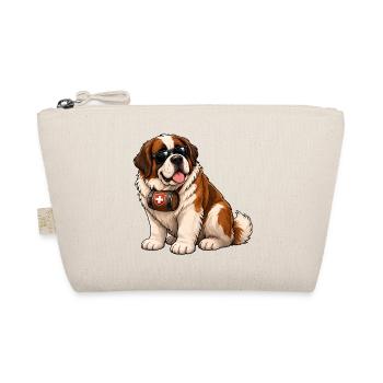Saint Bernard - Organic Pouch - nature - Front