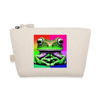 frog - Organic Pouch - nature - Front