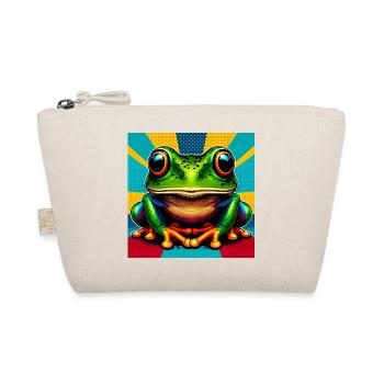 frog - Organic Pouch - nature - Front