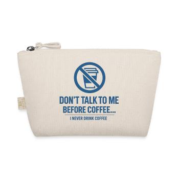 Kaffee Paradoxon - Don't Talk to me - Bio-Täschchen - Natur - Vorne