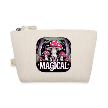 Stay magical in the mushroom forest - Organic Pouch - nature - Front