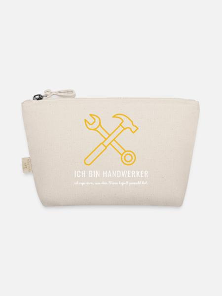 Handwerker ich repariere was dein Mann kaputt gema - Bio-Täschchen - Natur