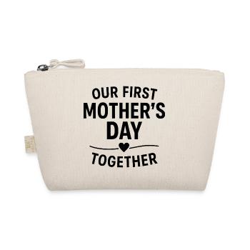 Première famille pour la fête des mères : Famille pour un cadeau de bébé maman - Trousse biologique - nature - Devant