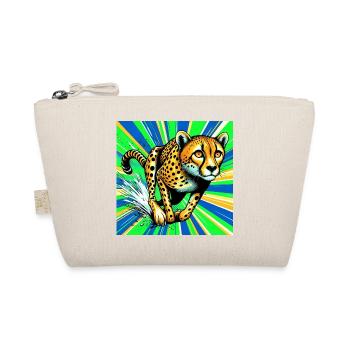 cheetah - Organic Pouch - nature - Front