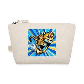 cheetah - Organic Pouch - nature - Front
