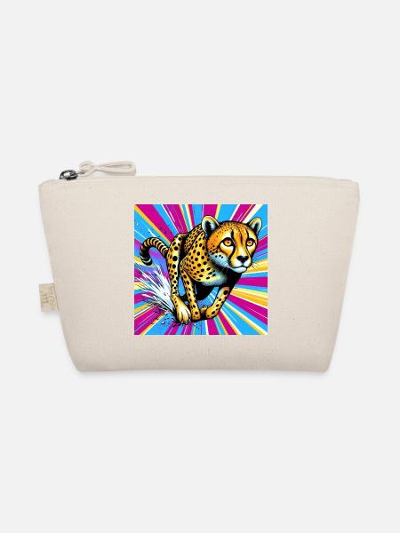 cheetah - Organic Pouch - nature