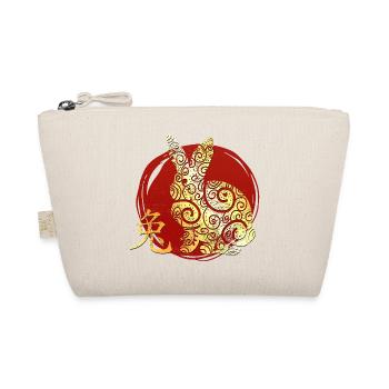 Rabbit Chinese Zodiac Horoscope - Organic Pouch - nature - Front
