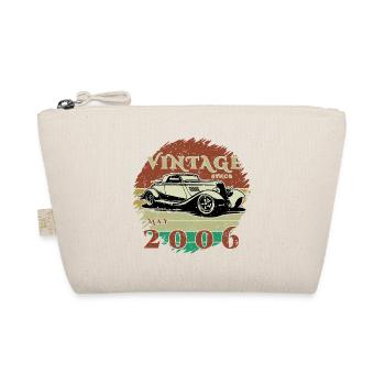 20th Birthday - Classic - Vintage since 05/2006 - Organic Pouch - nature - Front