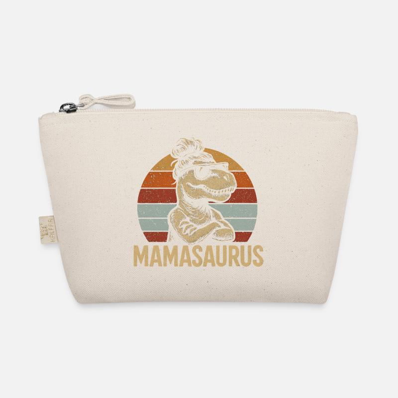 Mamasaurus Mama Mutter Geschenkidee Humor Lustig Bio-Täschchen