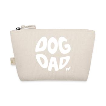 Dog Dad – Hundenpapa Design - Organic Pouch - nature - Front