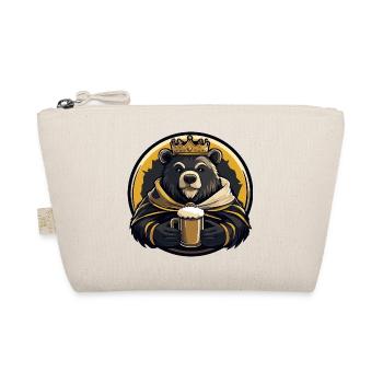 Bear Beer Funny - Organic Pouch - nature - Front