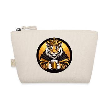 Tiger Bier Lustig - Bio-Täschchen - Natur - Vorne