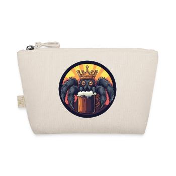 Tarantula Beer Funny - Organic Pouch - nature - Front