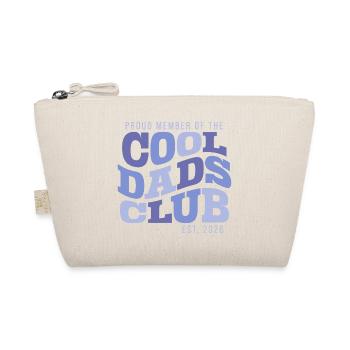 Cool Dads Club - Papa 2026 Geschenk - Bio-Täschchen - Natur - Vorne