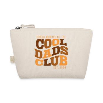 Cool Dads Club - Dad 2026 Gift - Organic Pouch - nature - Front