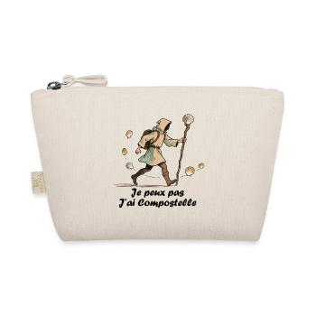 Je peux pas j'ai chemin de compostelle - Trousse biologique - nature - Devant