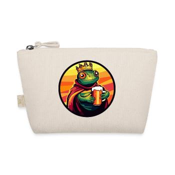 Chameleon Beer Funny - Organic Pouch - nature - Front