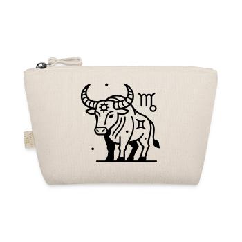 Signe du zodiaque du Taureau - Trousse biologique - nature - Devant