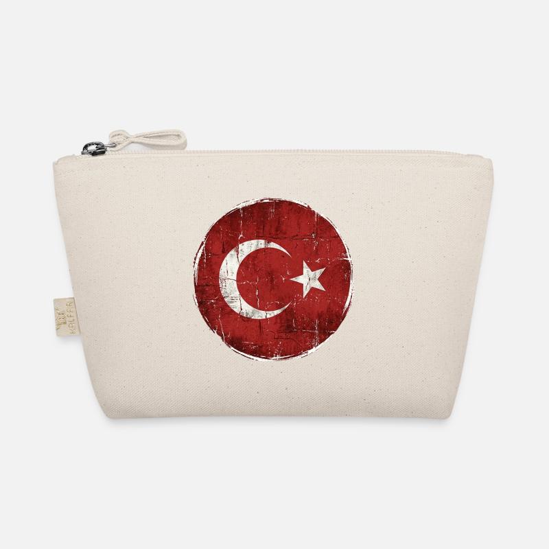 Conception du cercle du drapeau turc - Trousse biologique - nature