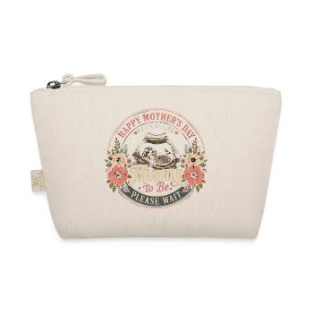 Mama-Geschenk – Frohen Muttertag von Insi - Bio-Täschchen - Natur - Vorne