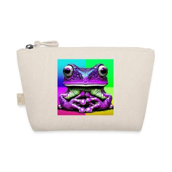 frog - Organic Pouch - nature - Front