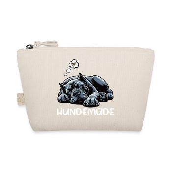 Hundemüde Cane Corso italienischer mastiff  - Bio-Täschchen - Natur - Vorne