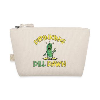 Drinking Dill Dawn Betrunkene Gurke Dillgurke - Bio-Täschchen - Natur - Vorne