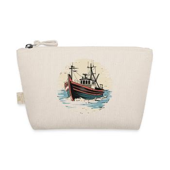 Bateau de pêche en haute mer Vintage Sailor Maritime - Trousse biologique - nature - Devant