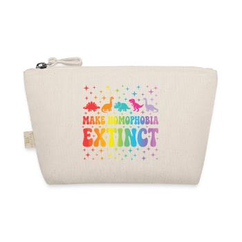 LGBTQ Pride Month - Make Homophobia Extinct - Organic Pouch - nature - Front