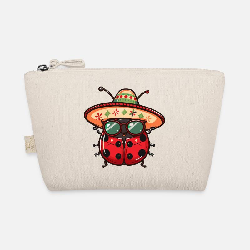 Marienkäfer Sombrero Bio-Täschchen