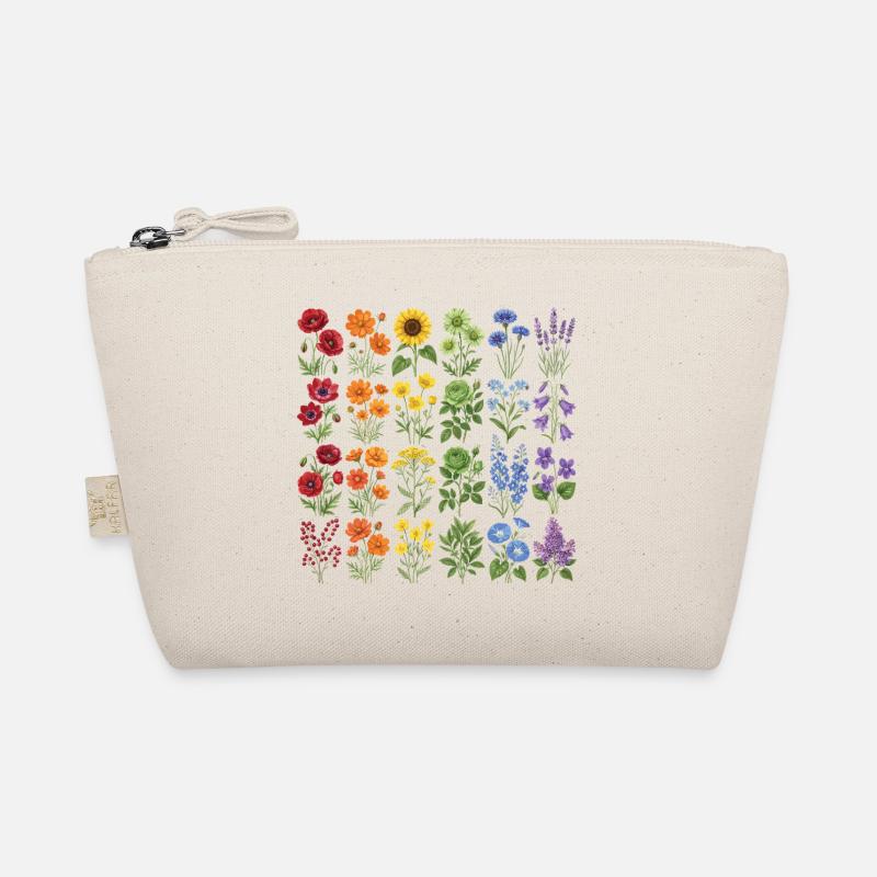LGBTQ-Pride-Monat – Regenbogenblumen Bio-Täschchen