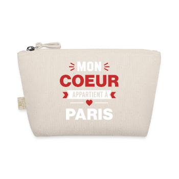 Mon Coeur Appartient à Paris - Trousse biologique - nature - Devant
