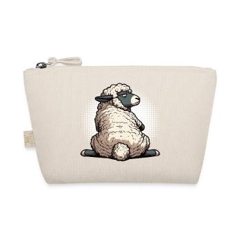 Sheep Sheep Shepherd Sheep Keeper Ram - Organic Pouch - nature - Front