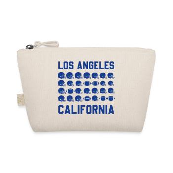 Los Angeles California Football Motifs - Organic Pouch - nature - Front