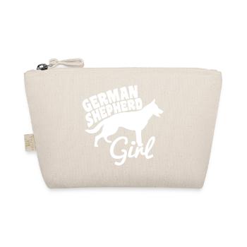 German Shepherd Girl - Organic Pouch - nature - Front
