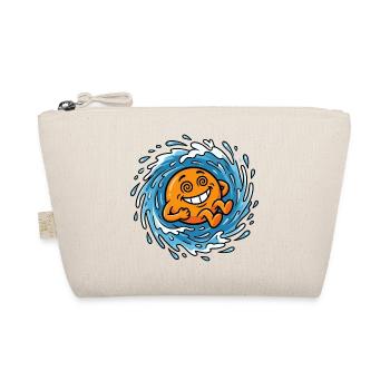 Splashing Orange Summer Vibes Pool Vacation Ladies - Organic Pouch - nature - Front