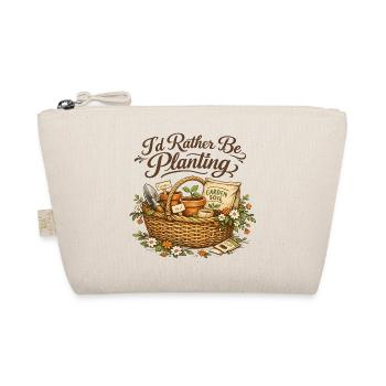 I Prefer Gardening Passion Vintage Garden - Organic Pouch - nature - Front