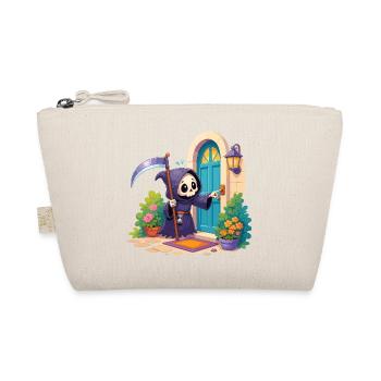 Dessin animé de la Faucheuse à la porte - Trousse biologique - nature - Devant