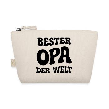 Bester Opa der Welt - Bio-Täschchen - Natur - Vorne