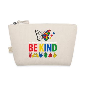 Sensibilisation Autisme Be Kind | Papillon Coloré - Trousse biologique - nature - Devant