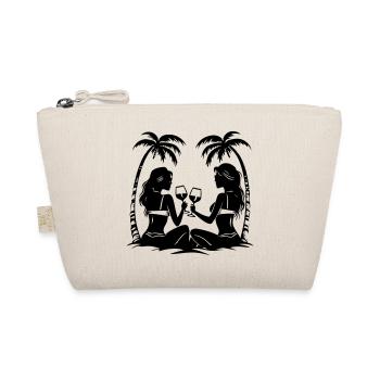 Vacances Girls Party Palmiers - Trousse biologique - nature - Devant