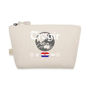 Trogir Croatia Streetwear Travel Souvenir - Organic Pouch - nature - Front