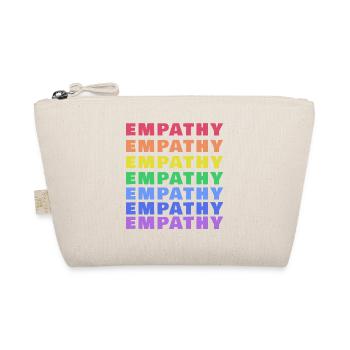 Empathy in rainbow style - Organic Pouch - nature - Front