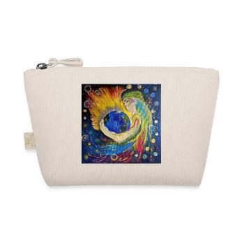 Earth-keeper in the magic of colors - Organic Pouch - nature - Front