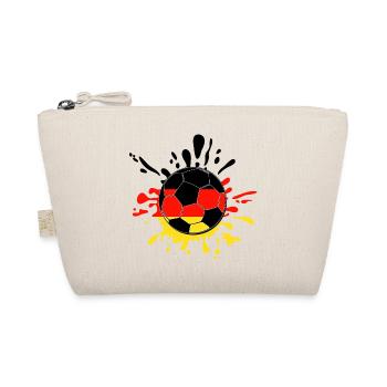 Flag Splash Football Ball - Organic Pouch - nature - Front
