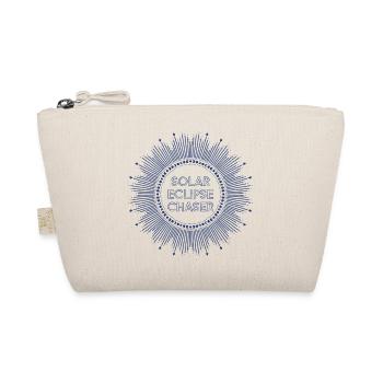 Solar eclipse chaser blau - Bio-Täschchen - Natur - Vorne