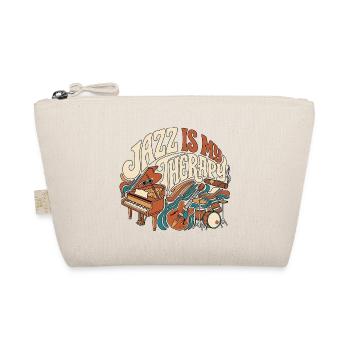 Jazz Retro Vintage Therapy - Bio-Täschchen - Natur - Vorne