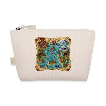 Carte du pirate enchanté avec marqueurs X - Trousse biologique - nature - Devant