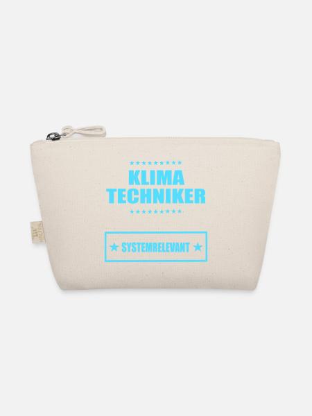 Klimawandel Klimatechniker - Bio-Täschchen - Natur